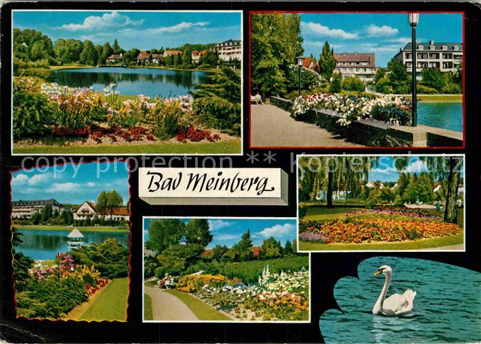 Bad Meinberg Kurpark Kurparksee Promenade