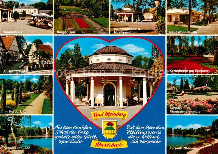 Bad Meinberg Wandelhalle Kurpark Altstadt Kurpark Stausee Rhododendronbluete Ber
