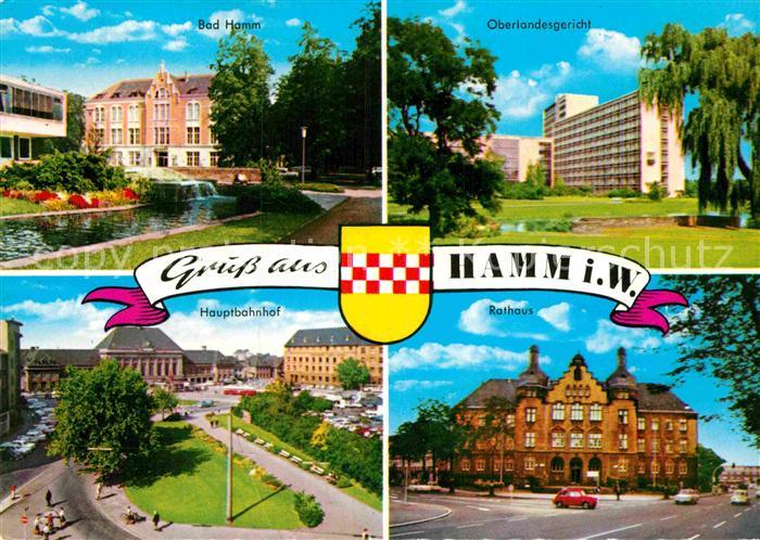 Hamm Westfalen Oberlandesgericht Bad Hamm Hauptbahnhof Rathaus