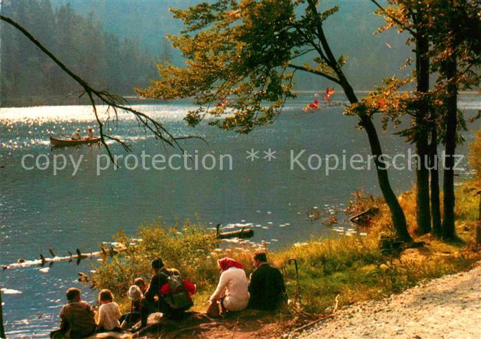 Regen Grosser Arbersee