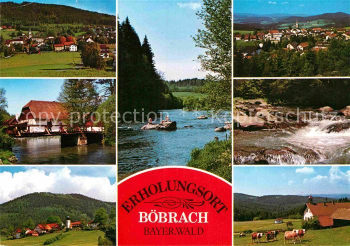 Boebrach Panorama Teilansicht Wehr