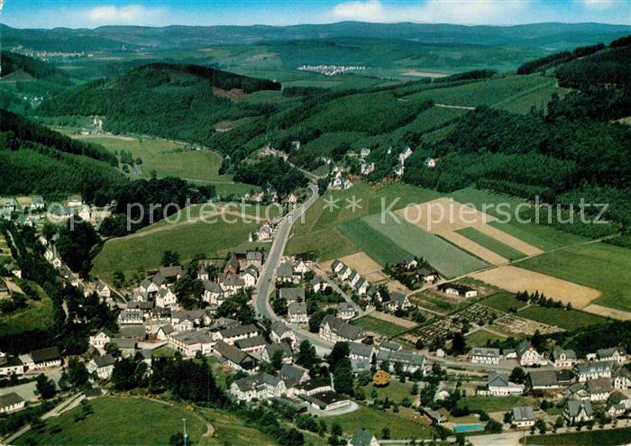 Oberkirchen Sauerland Fliegeraufnahme