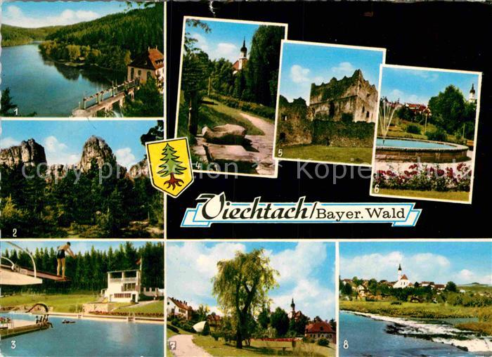 Viechtach Bayerischer Wald Hoellensteinsee Grosser Pfahl Freibad Ruine Neunussbe