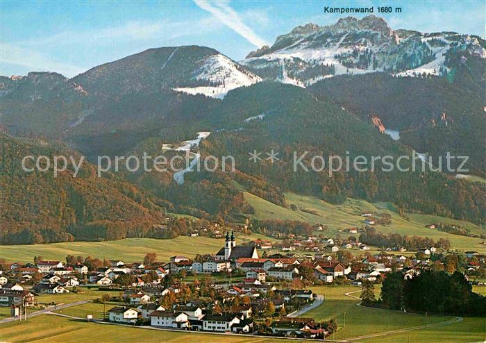 Aschau Chiemgau Panorama mit Kampenwand