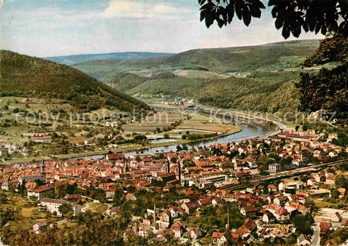 Eberbach Neckar Fliegeraufnahme