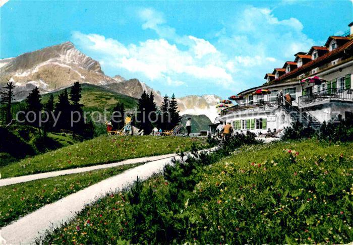 GARMISCH-PARTENKIRCHEN Bayern Kreuzeckhaus Alpspitze Zugspitze