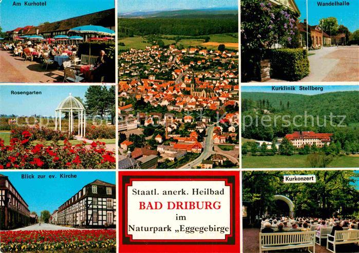 Bad Driburg Kurhotel Rosengarten Evangelische Kirche Kurkonzert Stellberg