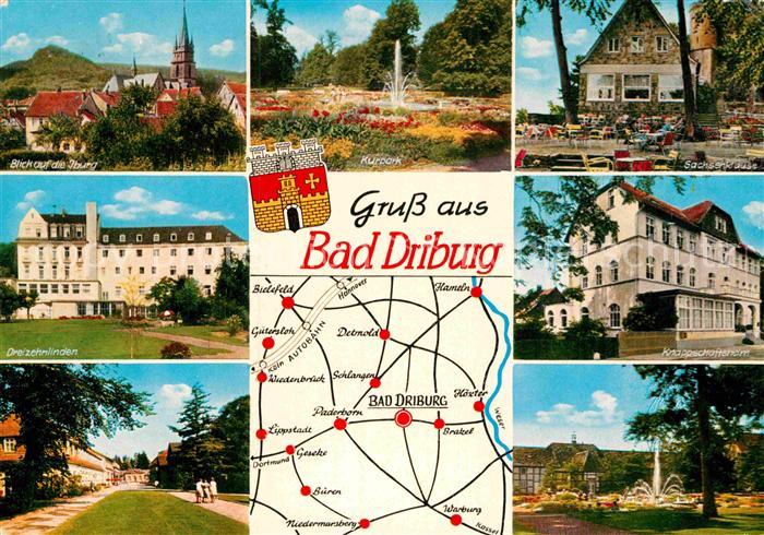 Bad Driburg Dreizehnlinden Iburg Sachsenklause Kurpark