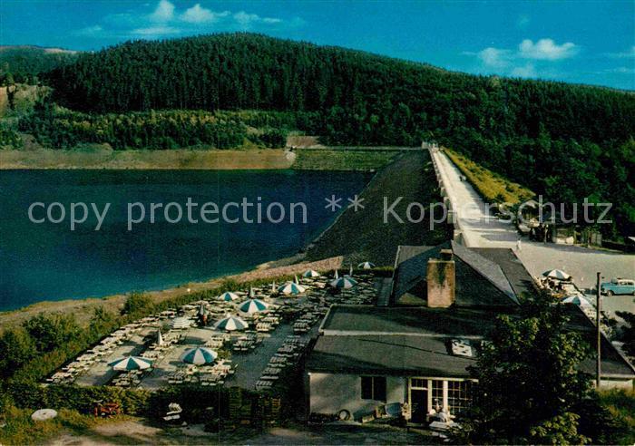 Osterode Harz Soesetalsperre Dammkrone