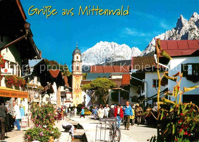 Mittenwald Bayern Obermarkt
