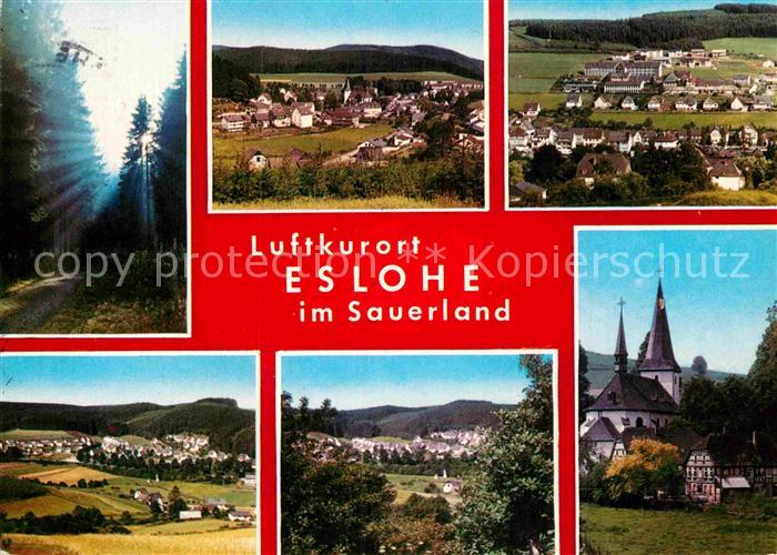 Eslohe Sauerland Kirche Teilansicht