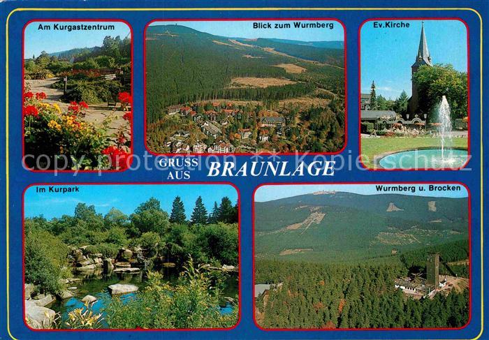 Braunlage Evangelische Kirche Kurgastzentrum Kurpark Wurmberg Brocken