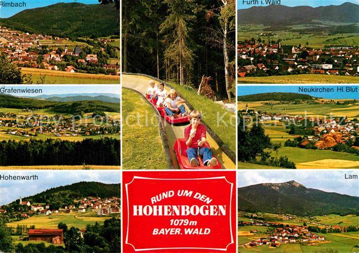 Hohenwarth Koetzting Rund um den Hohenbogen Lam Furth Rimbach Grafenwiesen