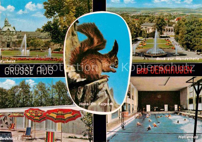 Bad Oeynhausen Wandelhalle Kurhaus Badehaus II Hallenbad