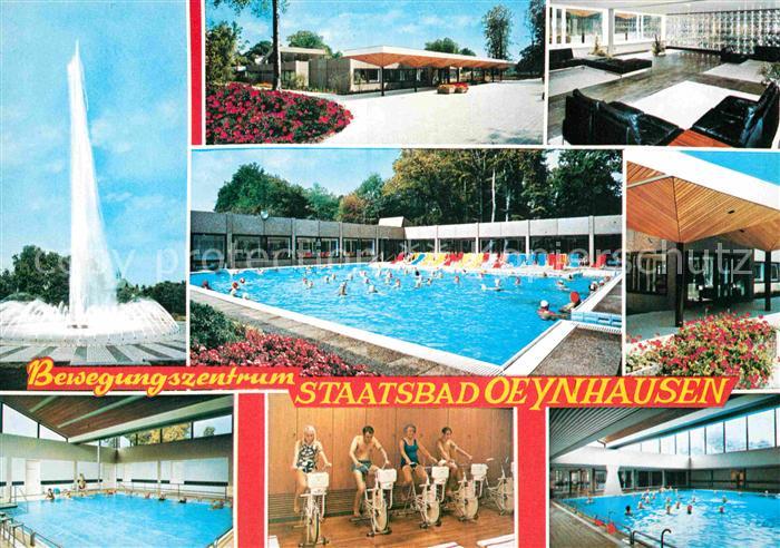 Bad Oeynhausen Bewegungszentrum Freibad Fontaene Hallenbad