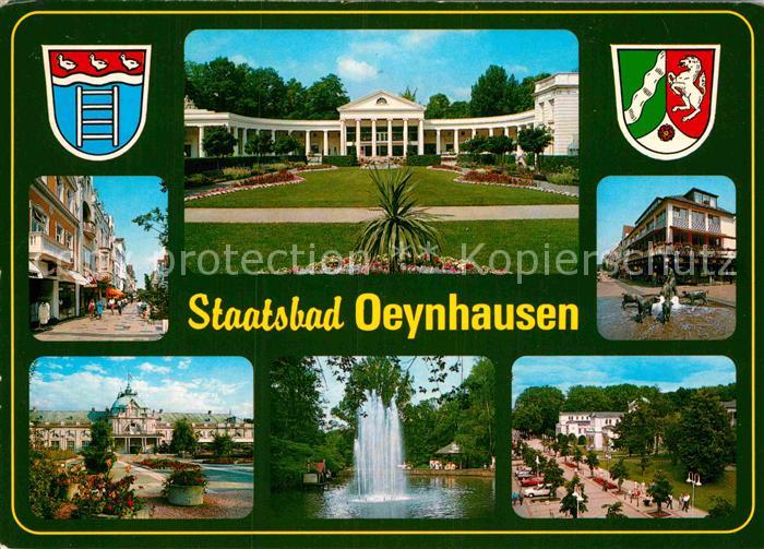 Bad Oeynhausen Kurgarten Kurh Fontaene