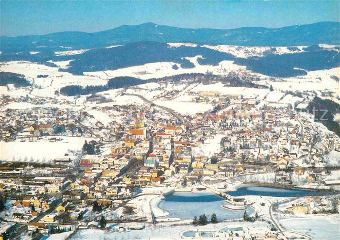 Grafenau Niederbayern Fliegeraufnahme