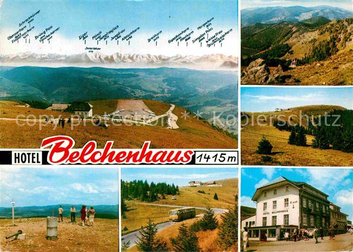 Schoenau Schwarzwald Hotel Belchenhaus Panorama Teilansicht