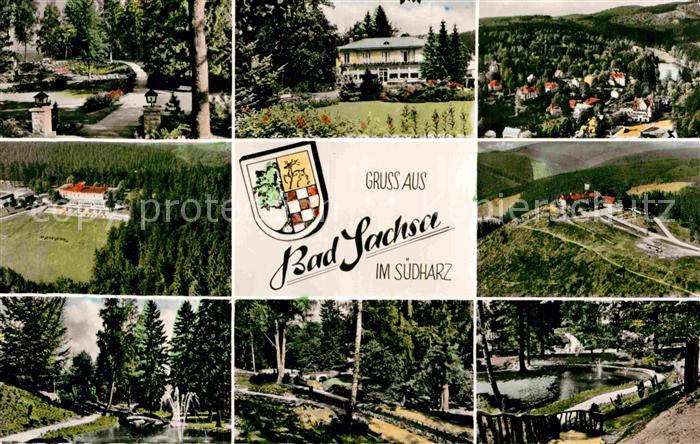 Bad Sachsa Harz Fliegeraufnahme Park