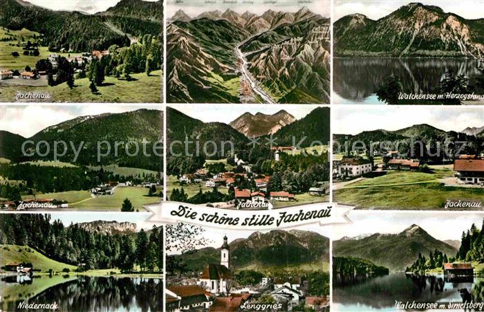 Jachenau Walchensee Herzogstand Niedernach Lenggries