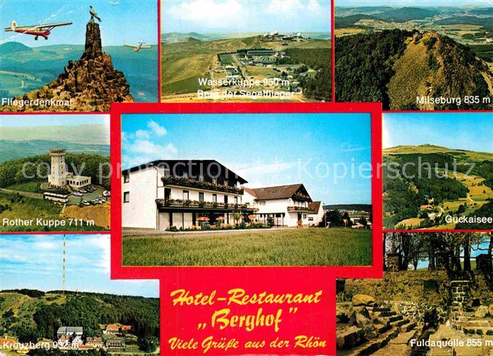 Almendorf Hotel Berghof Guckaisee Milseburg Fuldaquelle Rother Kuppe