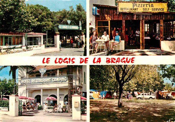 Antibes Alpes Maritimes Hotel Camping Logis de la Brague