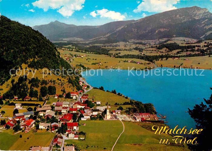 Walchsee Tirol Fliegeraufnahme