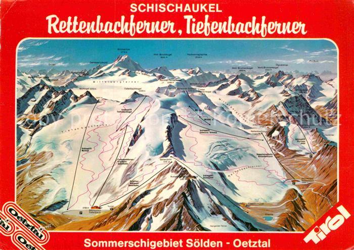 Soelden oetztal Rettenbachferner Tiefenbachferner