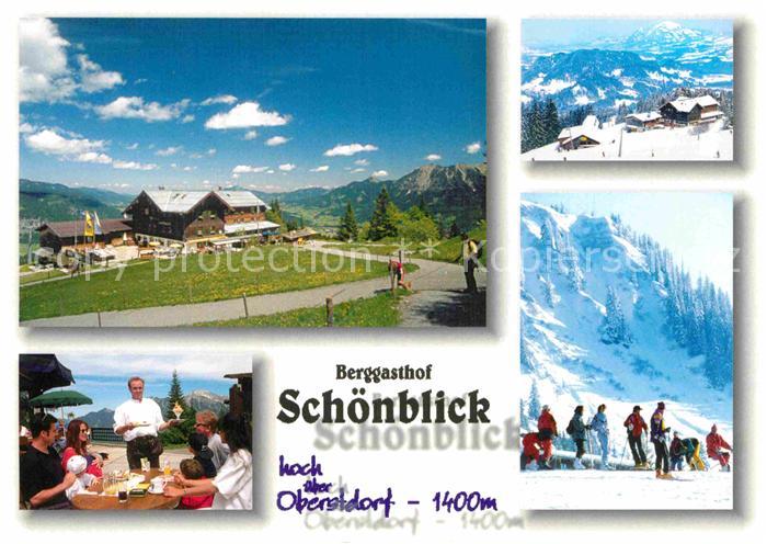 Oberstdorf Berggasthof Schoenblick