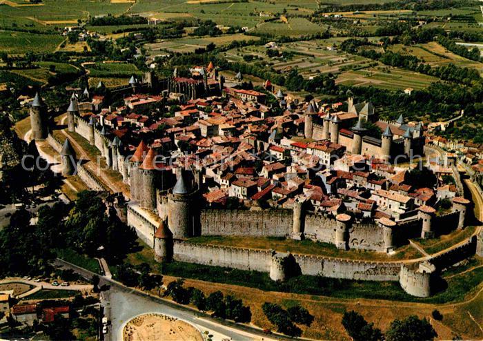 Carcassonne Fliegeraufnahme