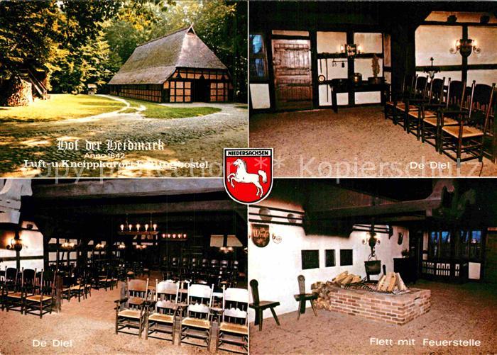 Fallingbostel Hof der Heidmark Flett Feuerstelle Diel