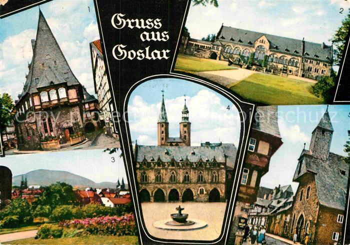 Goslar Brusttuch Kaiserpfalz Rathaus Marktkirche