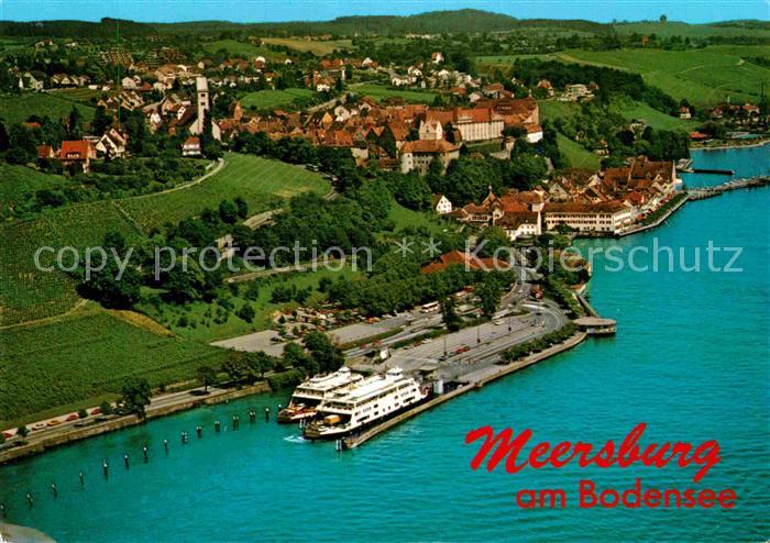 Meersburg Bodensee Fliegeraufnahme