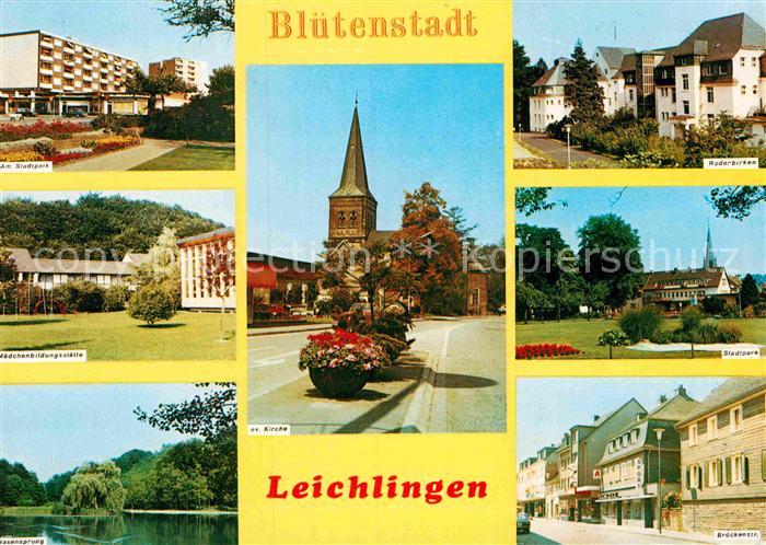Leichlingen Rheinland Evangelische Kirche Maedchenbildungsstaette Brueckenstrass
