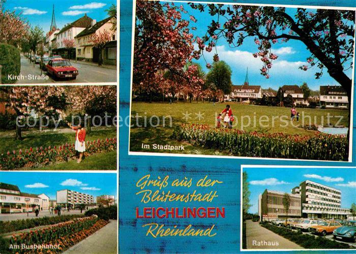 Leichlingen Rheinland Rathaus Kirch-Strasse Busbahnhof