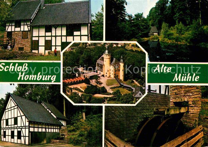 Nuembrecht Schloss Homburg Alte Muehle