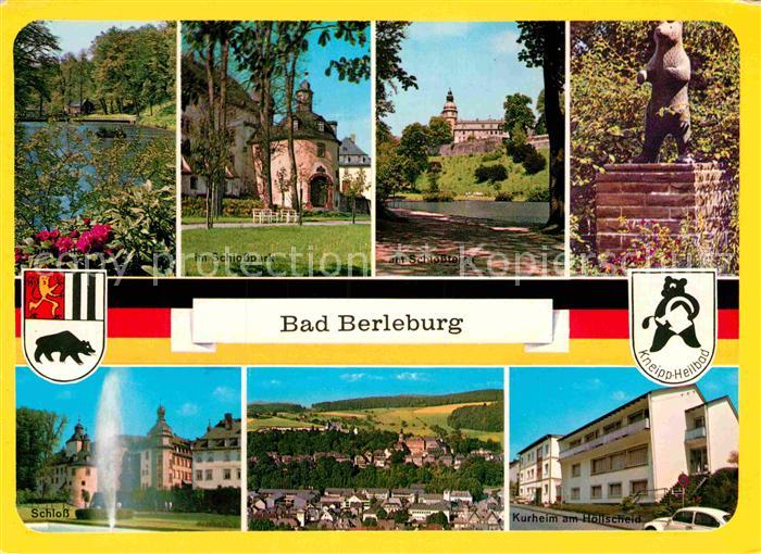 Bad Berleburg Schlosspark Kurheim Hoellscheid Schloss