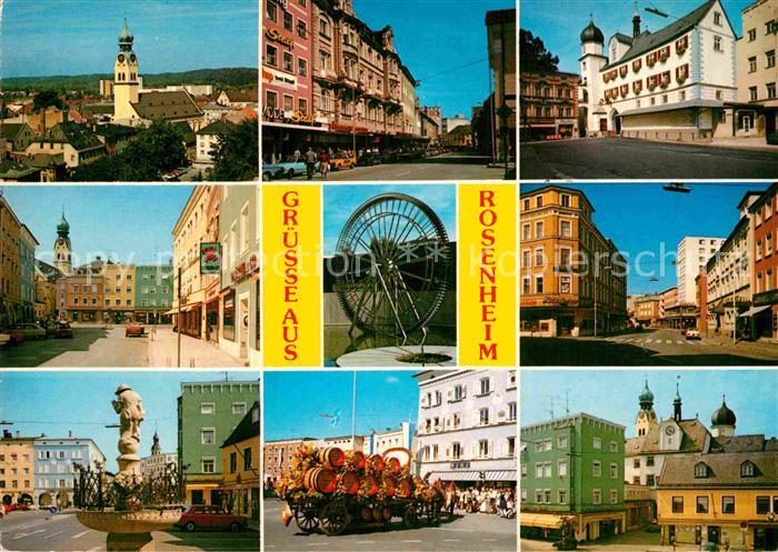 Rosenheim Bayern Teilansichten