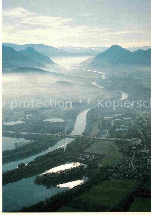 Rosenheim Bayern Fliegeraufnahme