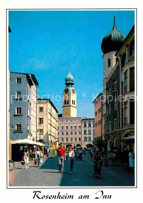Rosenheim Bayern Teilansicht
