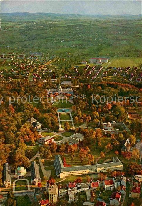 Bad Oeynhausen Kurpark-Mitte Fliegeraufnahme