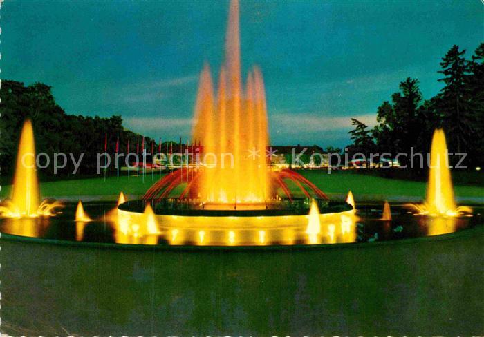 Bad Oeynhausen Kurhaus Leuchtfontaene