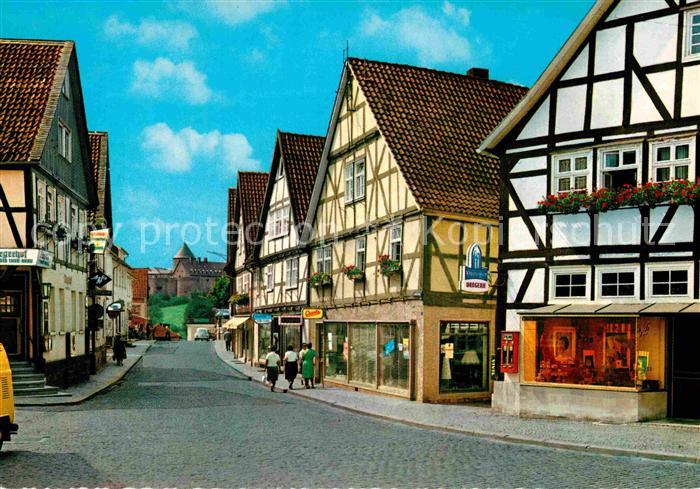 Waldeck Edersee Strassenansicht