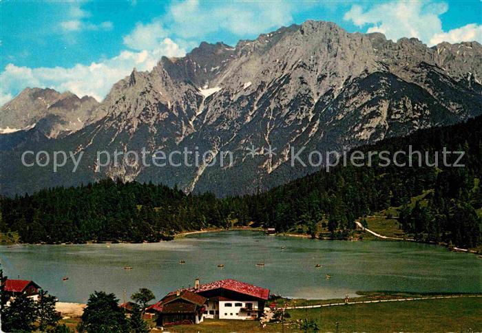 Lautersee Mittenwald Karwendelgebirge