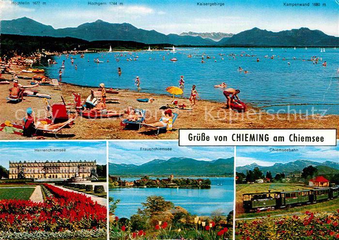 Chieming Chiemsee Chiemseebahn Frauenchiemsee Herrenchiemsee