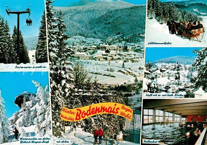 Bodenmais Sesselbahn Hallenbad Arber Richard-Wagner-Kopf