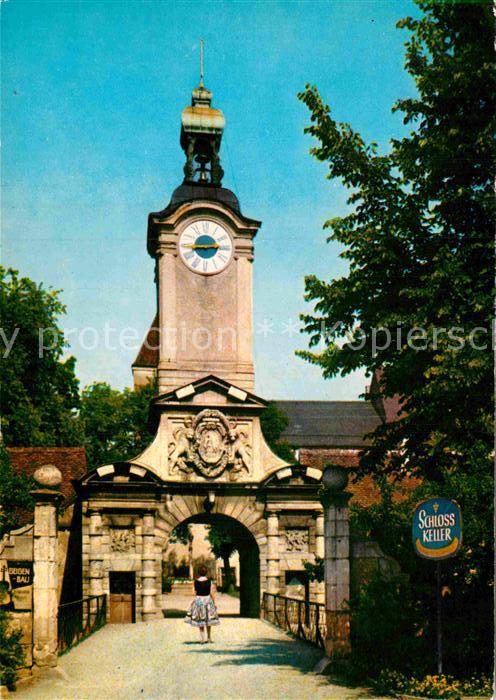 Ingolstadt Donau Tor des Neuen Schlosses