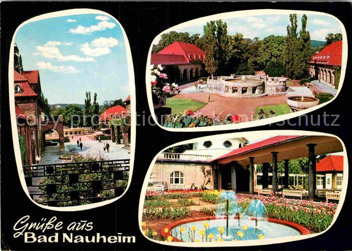 Bad Nauheim Sprudelhof Wandelgang Wasserspiel