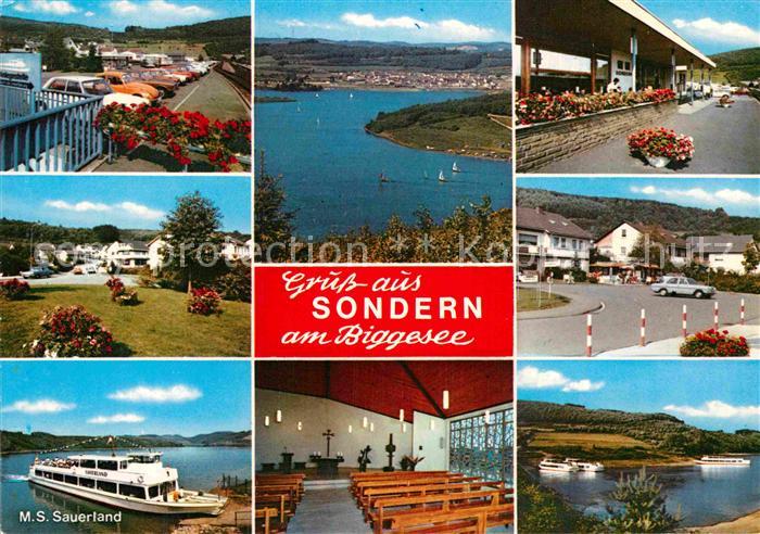 Sondern Biggesee M.S. Sauerland Kirche Inneres