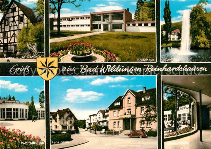 Reinhardshausen Kurheim Alte Muehle Wandelhalle Badehaus